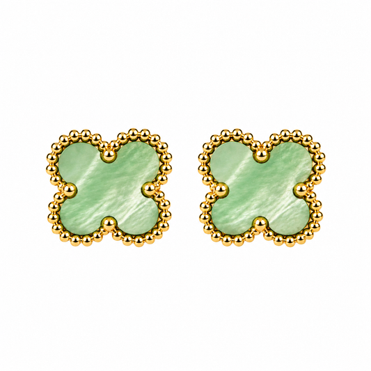 Brincos Lucky Clover | Oliva