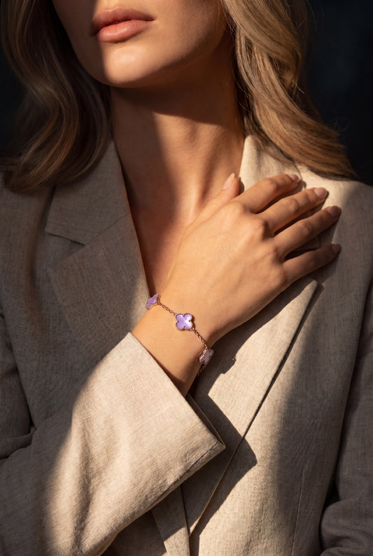 Pulseira Lucky Clover | Lilac