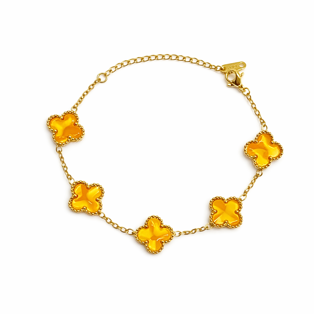 Pulseira Lucky Clover - Mel