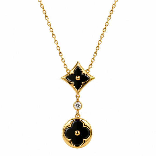 Colar Gold Luxe | Black