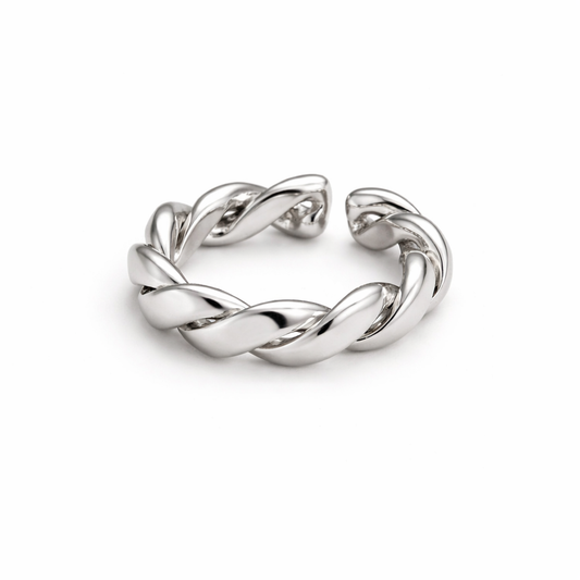 Anel Laço - Prateado