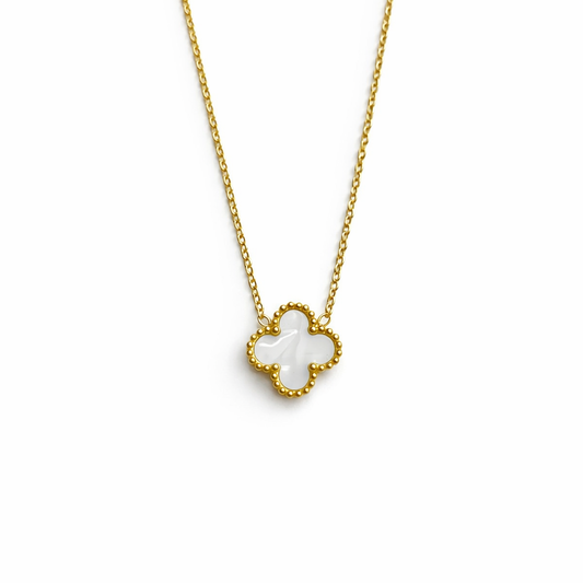 Colar Lucky Clover - Branco