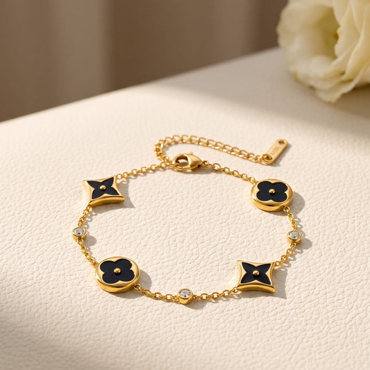 Pulseira Gold Luxe | Black