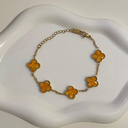 Pulseira Lucky Clover - Mel