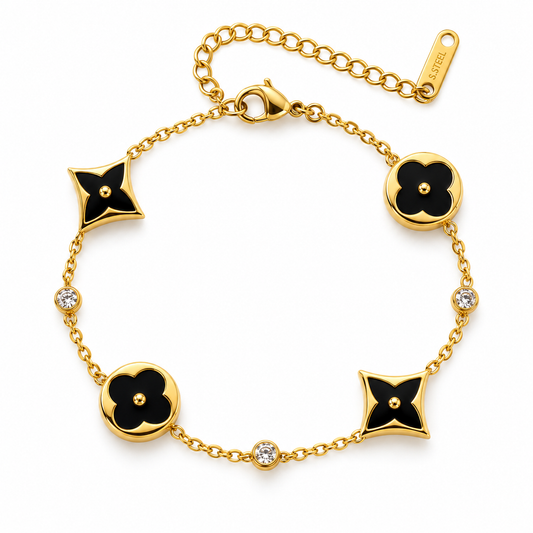 Pulseira Gold Luxe | Black