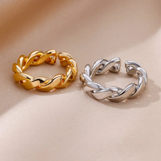 Anel Laço - Prateado