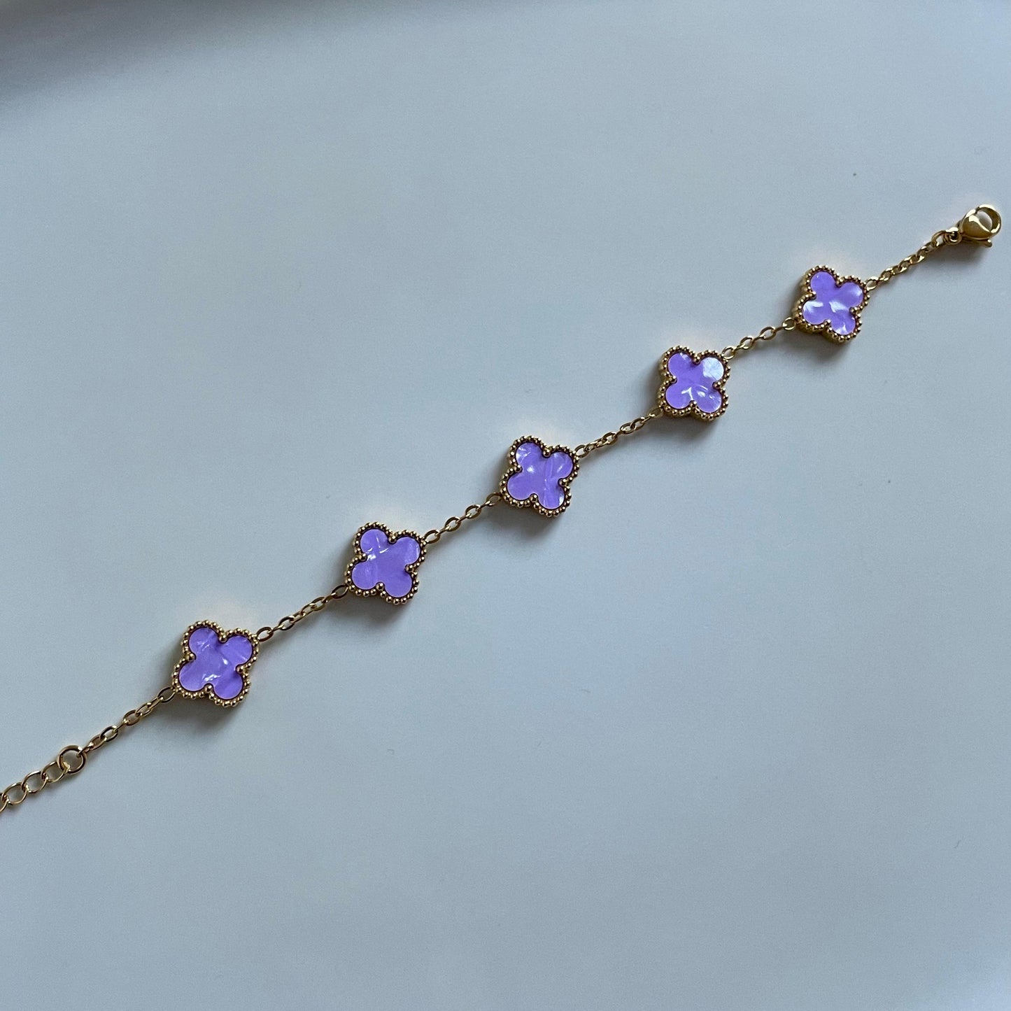 Pulseira Lucky Clover - Lilac