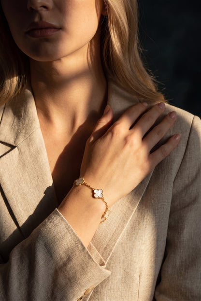 Pulseira Lucky Clover | Pearl