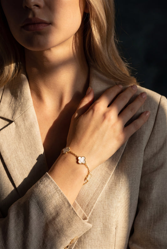 Pulseira Lucky Clover | Pearl