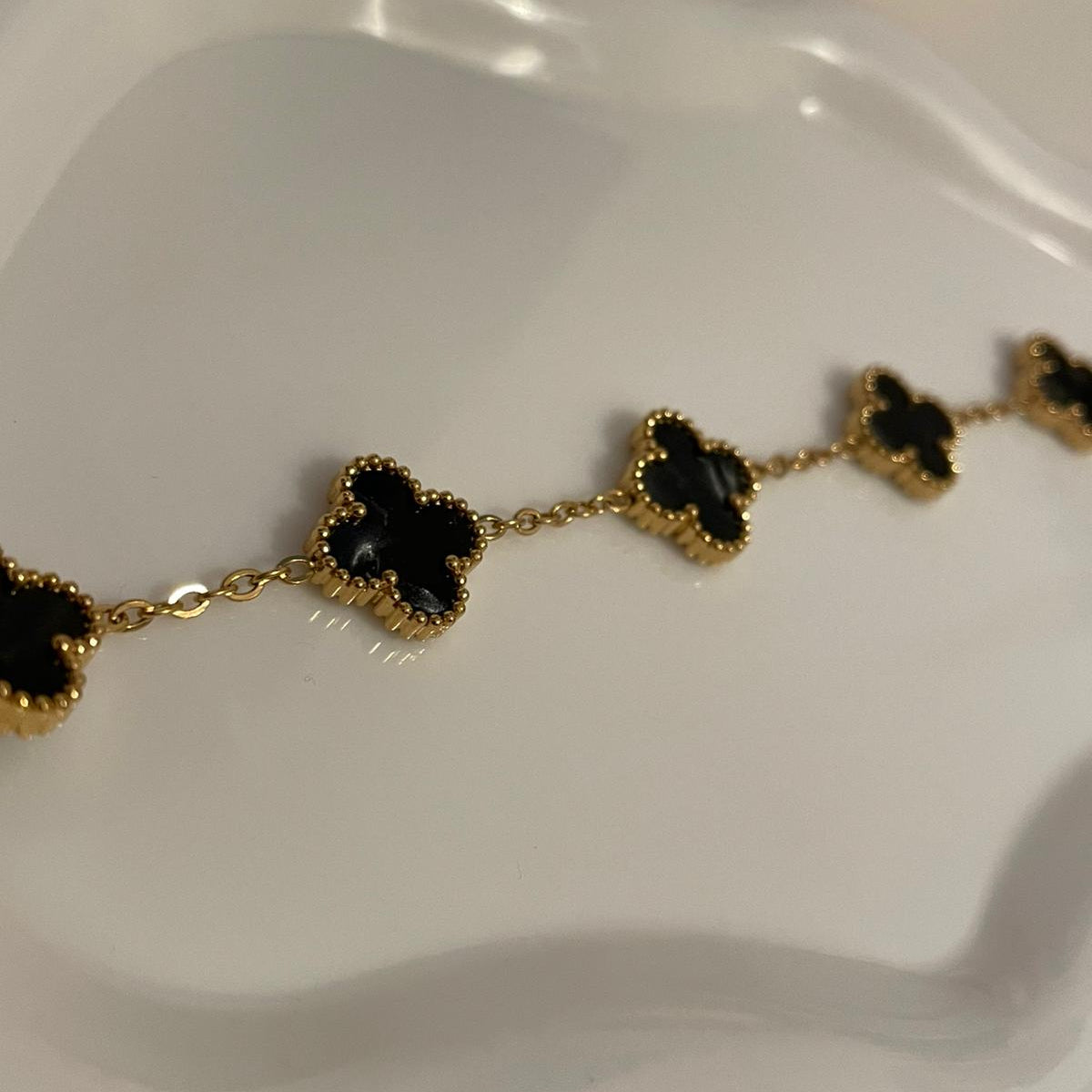 Pulseira Lucky Clover - Onyx