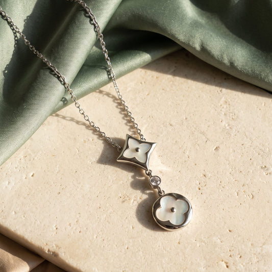 Colar Silver Luxe | White