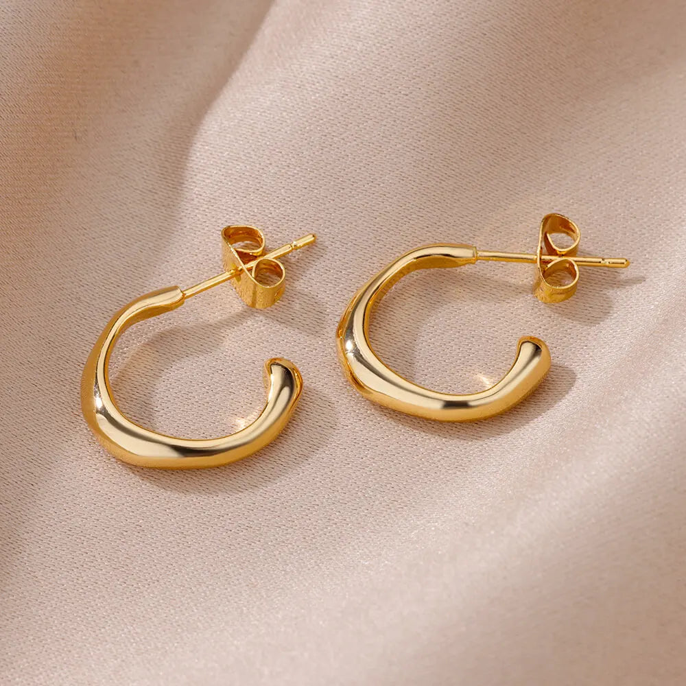 Brincos Melodia - Dourado