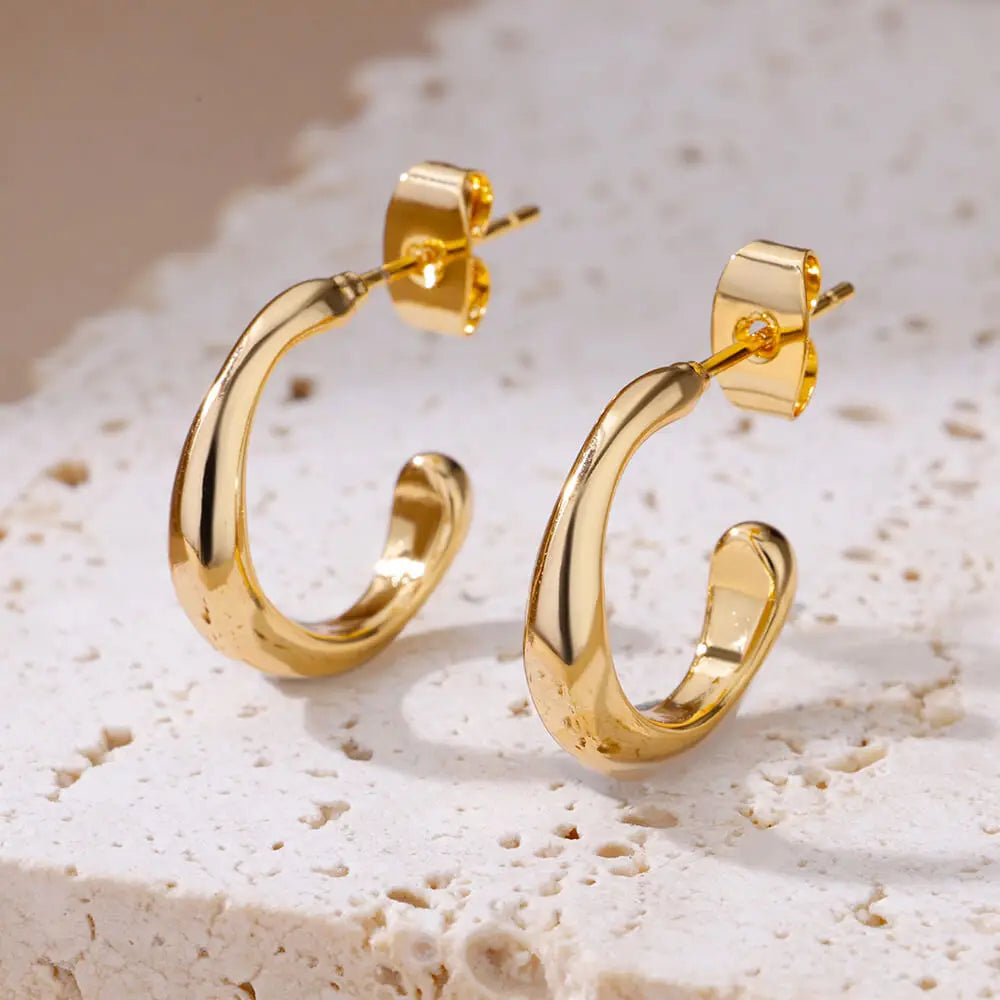 Brincos Melodia - Dourado