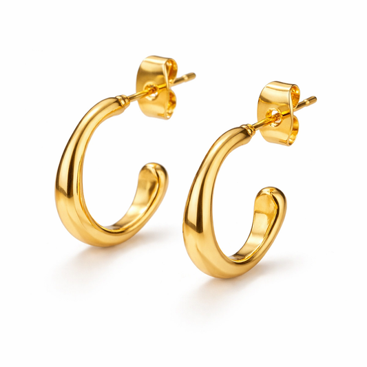 Brincos Melodia - Dourado