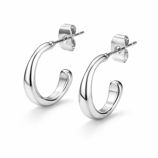 Brincos Melodia - Prateado