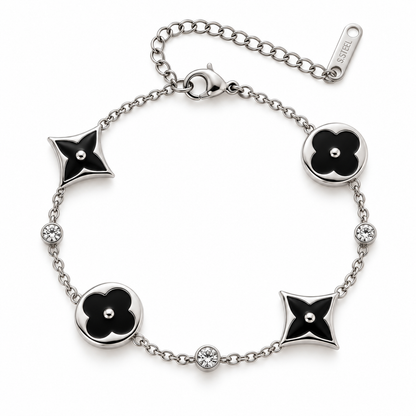 Pulseira Silver Luxe | Black