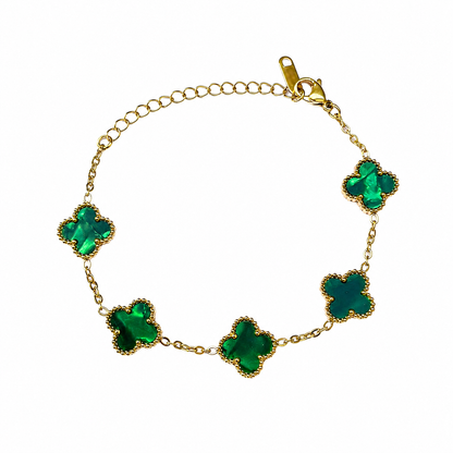Pulseira Lucky Clover | Emerald