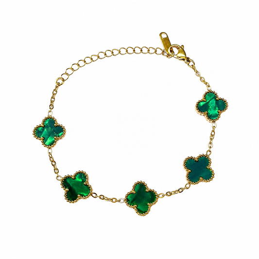 Pulseira Lucky Clover | Emerald