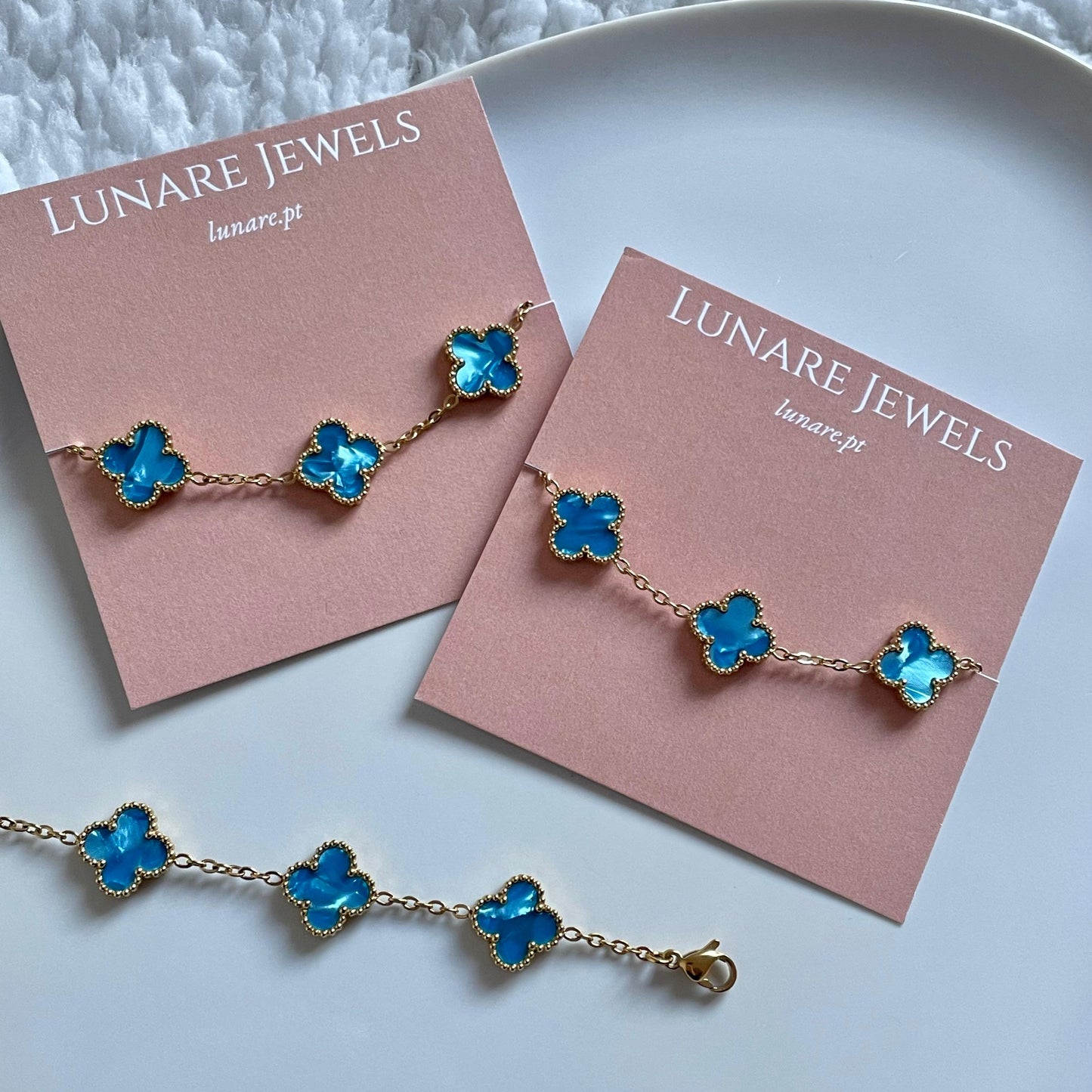 Pulseira Lucky Clover - Diamante