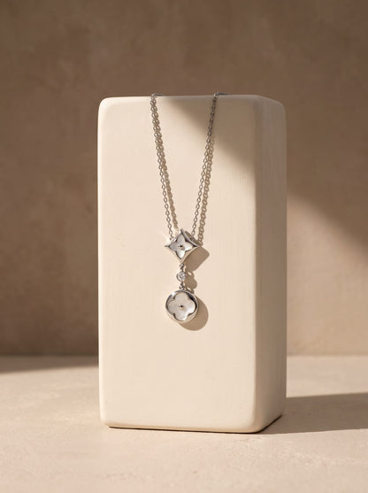 Colar Silver Luxe | White