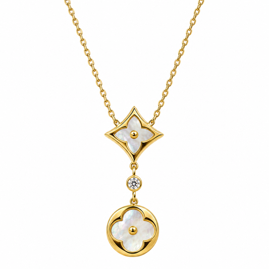 Colar Gold Luxe | White