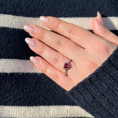 Anel Silver Dreams - Rubi