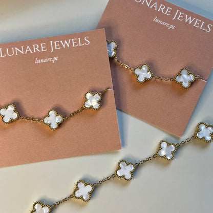 Pulseira Lucky Clover - Branco