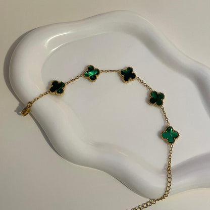 Pulseira Lucky Clover - Esmeralda
