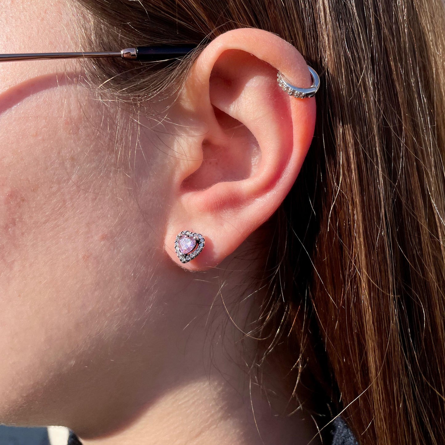 Brincos Silver Dreams - Blush