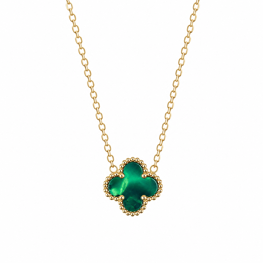 Colar Lucky Clover | Emerald