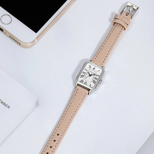 Relógio Vintage Lucky Fox® - Silver Khaki