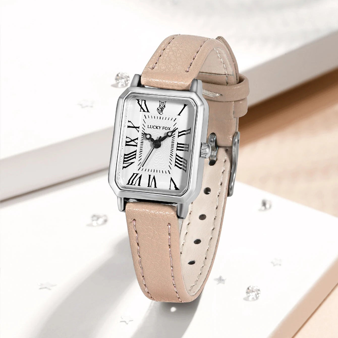 Relógio Vintage Silver Khaki