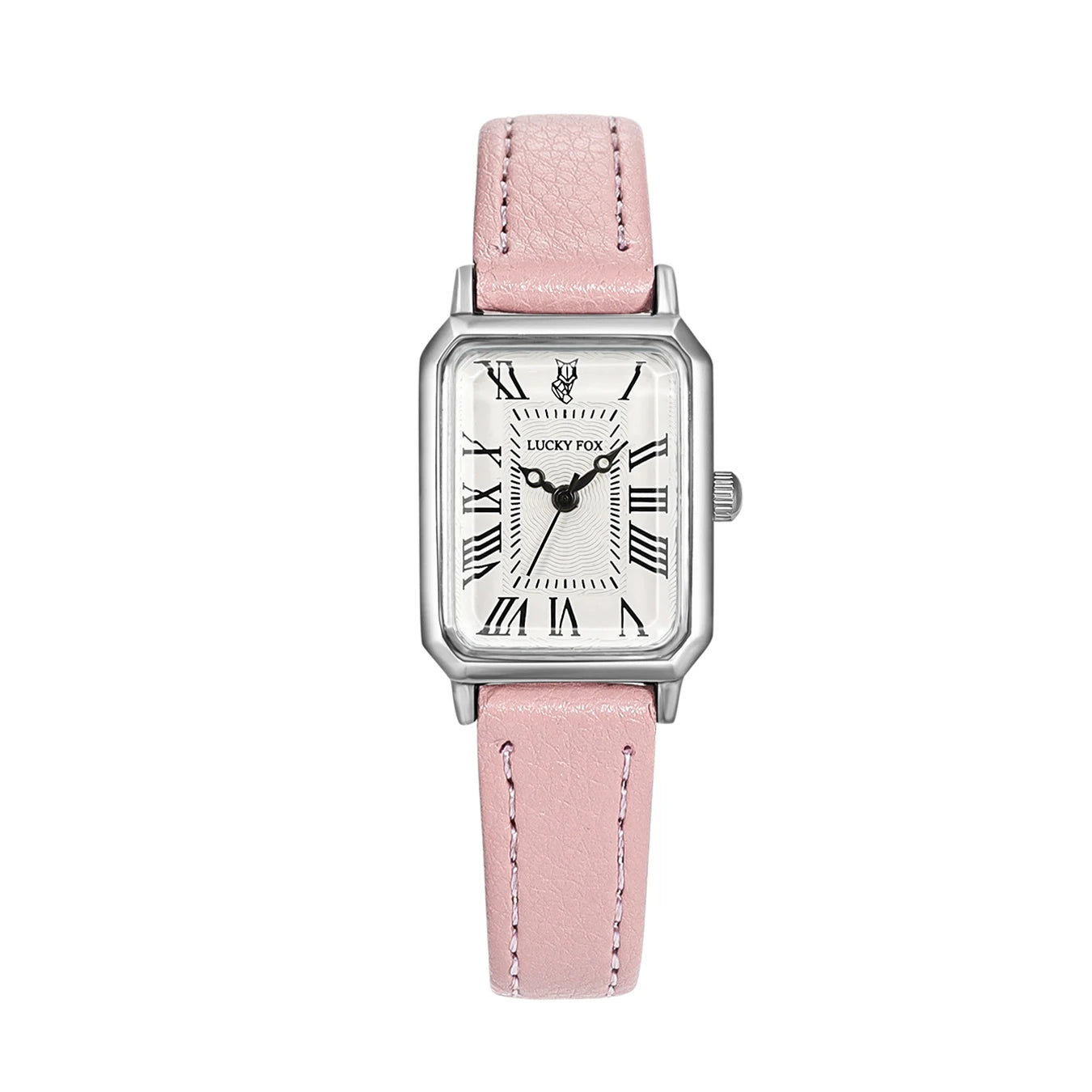 Relógio Vintage Silver Pink