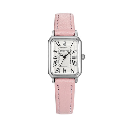 Relógio Vintage Silver Pink