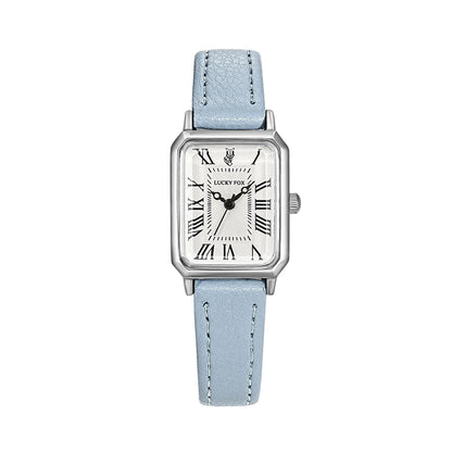 Relógio Vintage Silver Sky Blue