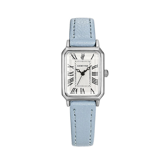 Relógio Vintage Lucky Fox® - Silver Sky Blue