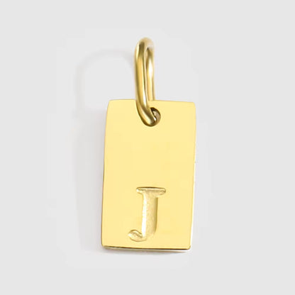 Pendente Engraved Letter