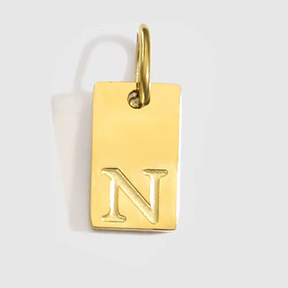 Pendente Engraved Letter