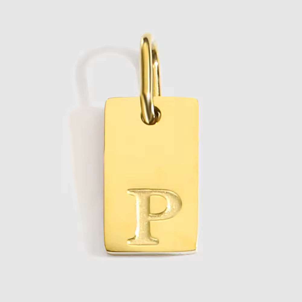Pendente Engraved Letter