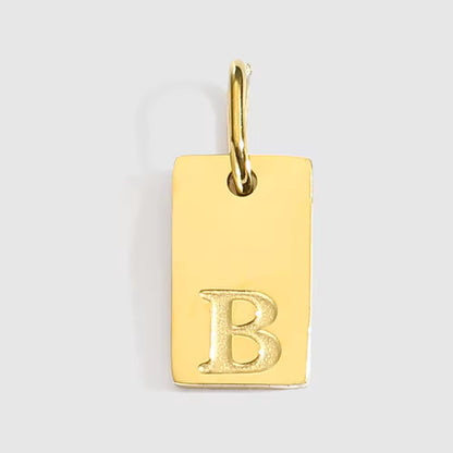 Pendente Engraved Letter