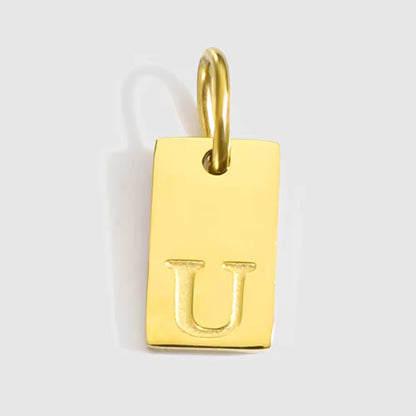 Pendente Engraved Letter