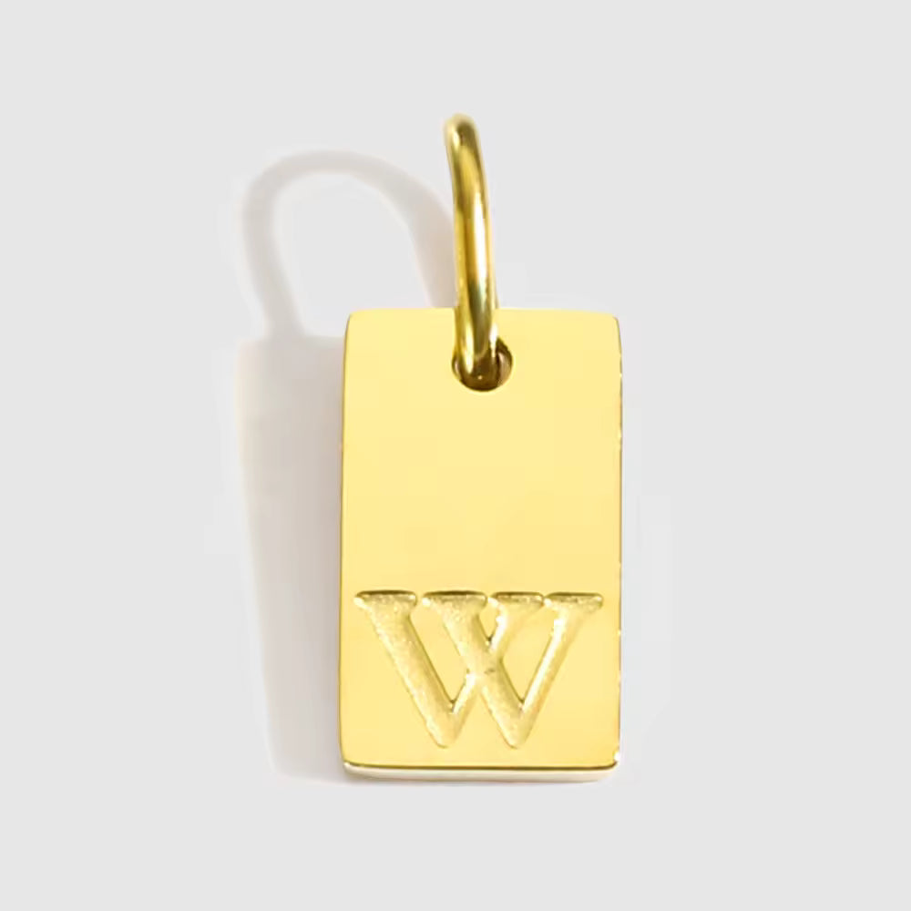 Pendente Engraved Letter