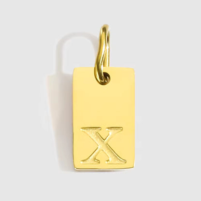 Pendente Engraved Letter