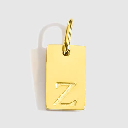 Pendente Engraved Letter