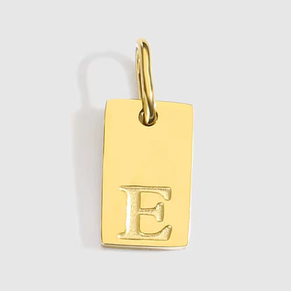 Pendente Engraved Letter