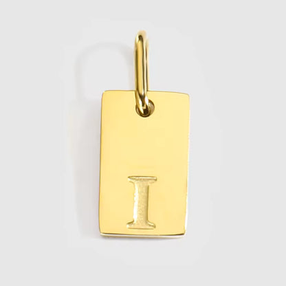 Pendente Engraved Letter